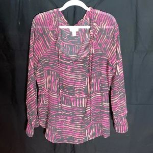 Loft - XL Long sleeve blouse.